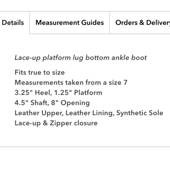 Jeffrey Campbell - ANEMONE-LU - Brown Size: 10 - Lace Up Boot - Picture 5 of 7